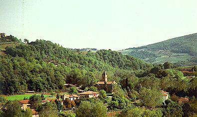 Lucarelli and the church of San Martino